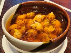 古越陈酿煮花螺-杭州西子湖四季酒店·金沙厅