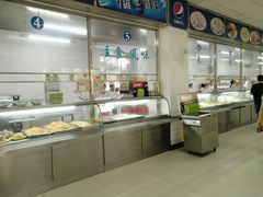自助取餐区-北京理工大学新食堂