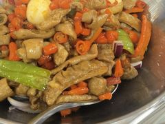 干锅香辣肥肠-翠清酒家(万丰路店)