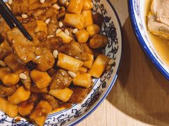 松子牛肉炒年糕-兔爸私家小厨(新北万达店)