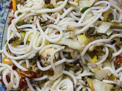 槽菜炒粉干-福州人铭小吃