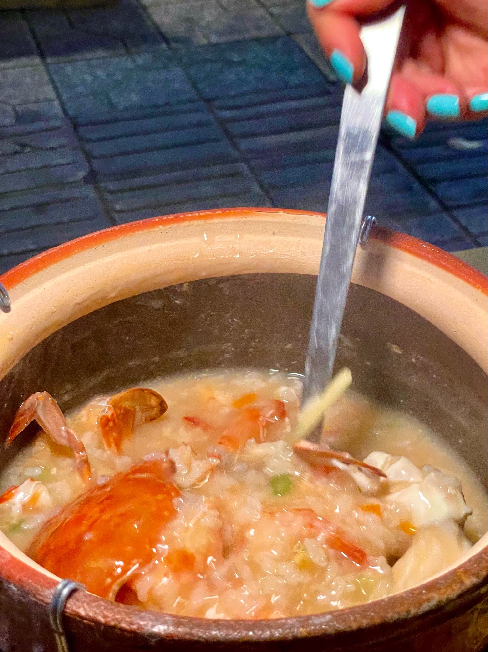 好吃晕了!鲜掉牙的潮汕海鲜粥!