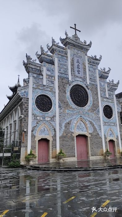 贵阳北天主教堂图片