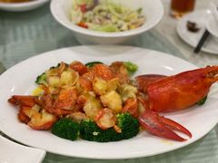 上汤伊面焗龙虾-江南村酒家