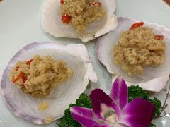 烤扇贝-青瓦餐厅·生鱼片·韩园烤肉(西塔店)