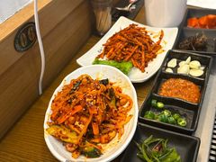 拌花菜-韩阳王石板烤肉