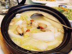 煲淋娃娃菜-清华大学-甲所餐厅