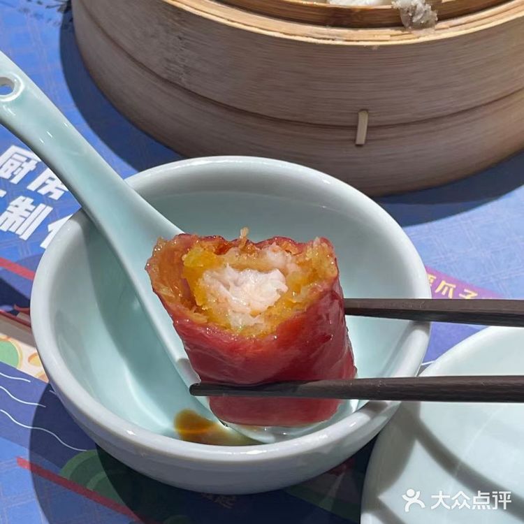 在成都吃广式晚茶[加油]—点都德