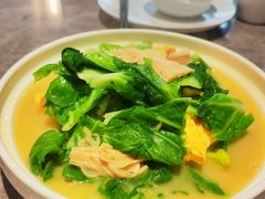 小白菜烩腐竹-吕氏焗小鲜•海鲜青岛菜(八大关店)