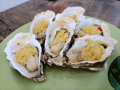 炭烧蒜蓉生蚝-贞姨美食·老字号海鲜大排档
