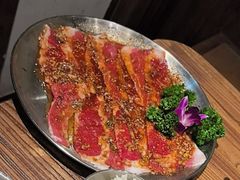 -明洞阿姨·韩式酱蟹烤肉·创意料理(三元桥店)