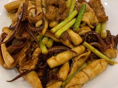 五花肉炒比管-良友·海鲜青岛菜(五四广场店)