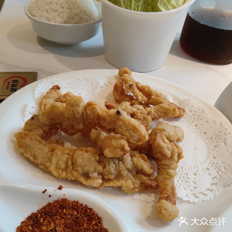 终于吃到传说中的炝锅鱼啦[馋][馋]