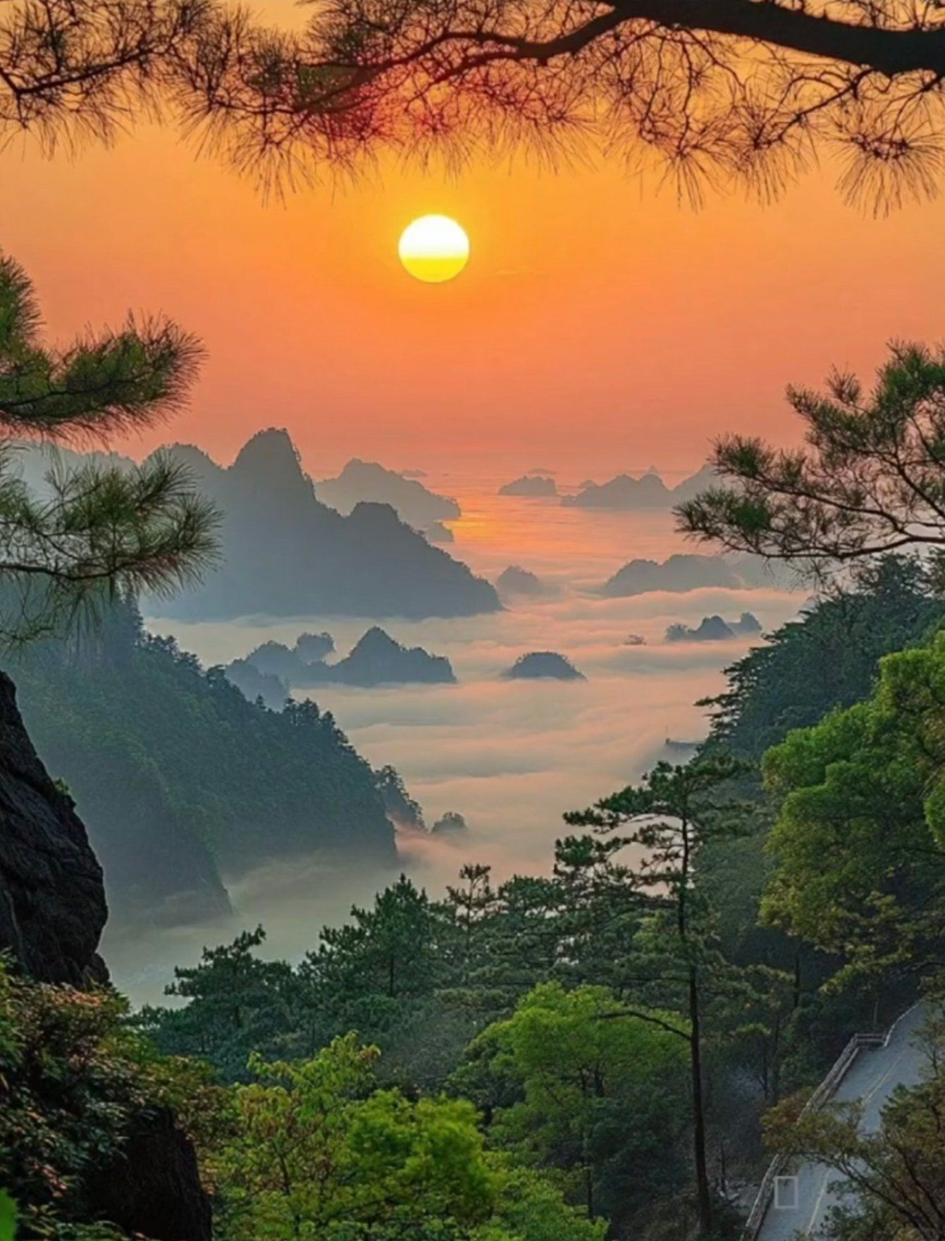 天天领红包#名山大盘点祖国大好河山,希望能有机会