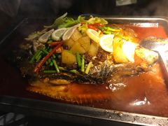 -探鱼·鲜青椒爽麻烤鱼(西南商都店)
