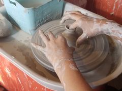-不贰手作陶艺diy·烧玻璃·银饰团建(人民大学店)