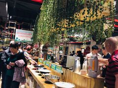 自助取餐区-渝厨生态火锅(合川区府店)