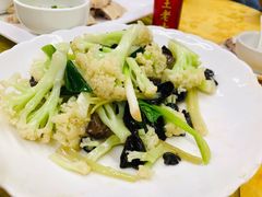 白灼云耳菜花-海鲜街菜馆(海珠南路店)