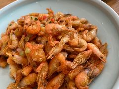 煎饼小河虾-山东宾馆·齐鲁苑餐厅