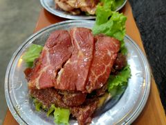 秘制牛肉-老姐石板烧烤+铜炭火锅(总店)