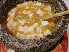 石锅鸡汤豆腐-绿茶餐厅(平谷华联店)