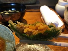 海胆天妇罗-是山居