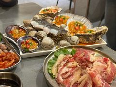 -围炉肉舍•炭烤活鳗•丹东海鲜烤肉(步行街店)