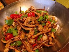 干锅鱿鱼须-杭嵊粗菜馆(文一西路店)
