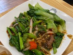 芥兰牛肉饭-阿姨靓汤(广外店)