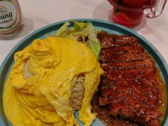 黑椒牛扒蛋包饭-柠檬树茶餐厅(海雅缤纷城店)
