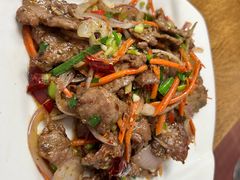 孜然牛肉-汉时湘菜