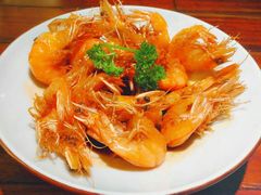 豉油大虾-绿茶餐厅(华联万柳店)