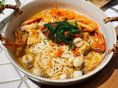膏蟹拌面-十面欢腾·海鲜面·台式Bistro(长乐路店)