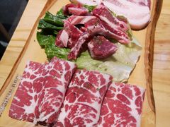 烤五花肉-金顺韩式烤肉·网红烤肉店(广利路店)