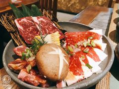 牛肉三拼-厚贞日式烤肉(龙之梦店)