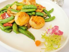 碧绿菌皇炒带子-喜粤8号(四海唐人街店)