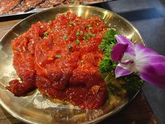 -明洞阿姨·韩式酱蟹烤肉·创意料理(三元桥店)