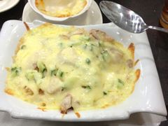 奶油培根焗饭-蘑菇餐厅(马台街店)