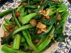 猪油渣炒菜心-阿殳粥馆(水围村店)
