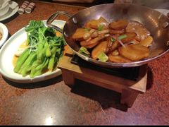 干锅土豆片-绿茶餐厅(华联万柳店)