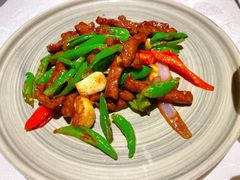 杭椒牛柳-古越舫·精品杭帮菜(商都路店)