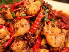 辣子鸡片-上海外国语大学-附中食堂
