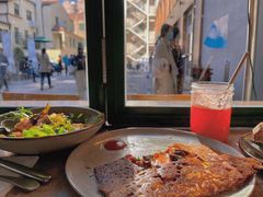 鸡蛋蘑菇熏肉荞麦可丽饼-RAC BAR(安福路店)