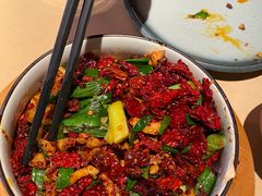 宫爆板筋-山石榴·贵州菜(丰盛里店)