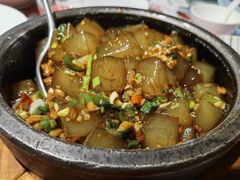 石锅凉粉炒米-汉唐宴长安食府