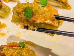 鱼香黄金柚皮-龙桥私厨·姜花菊花过桥鱼·顺德菜(容桂店)