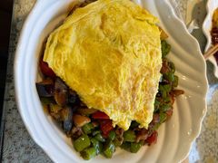 茄子肉丁小公鸡双拼拌面-文三里屯面馆(三里屯店)