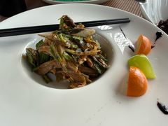 傣味鸡丝-丽江悦榕庄酒店-明月·雪山庭院餐厅