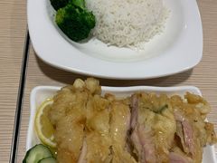 西柠鸡扒饭-佰搭果·广式茶餐厅(西华路店)