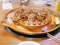 水煎肉双人套餐-麻麻桃韩式料理(百盛B馆店)